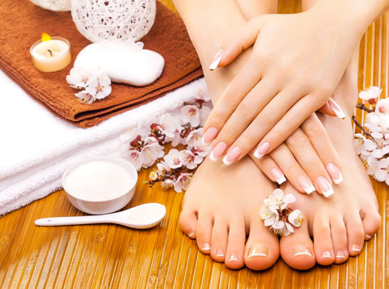 MANICURE AND PEDICURE